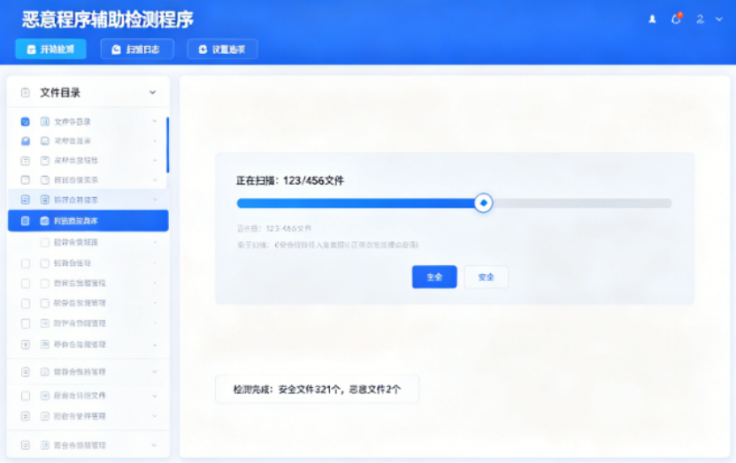恶意程序辅助检测程序